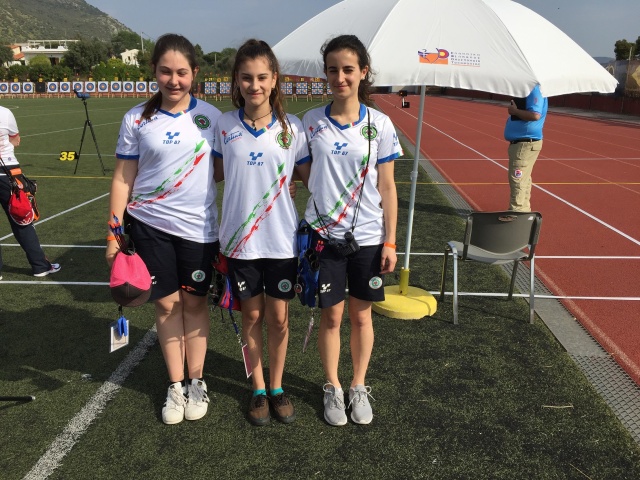 Le squadre azzurre a Maratona