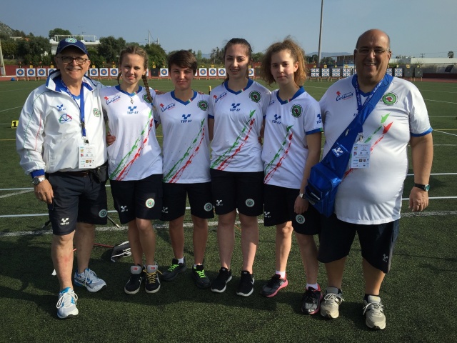 Le squadre azzurre a Maratona