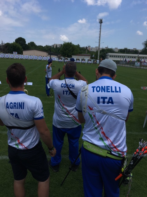 I ragazzi dell'arco olimpico maschile