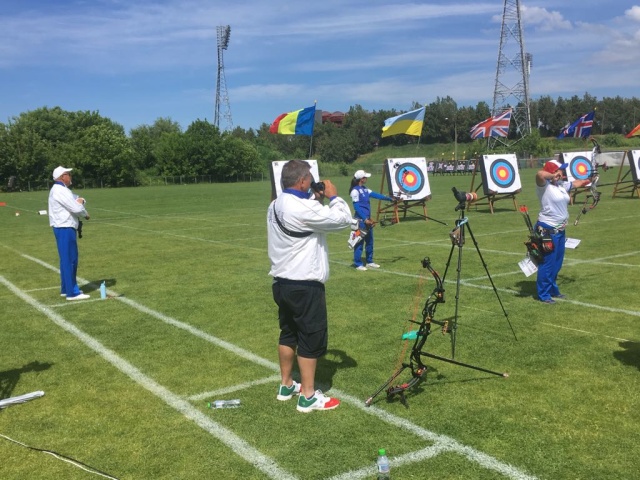 La finale per il bronzo compound tutta azzurra tra Anastasio e Spano