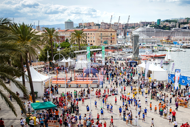 Arco protagonista alla Festa dello sport di Genova