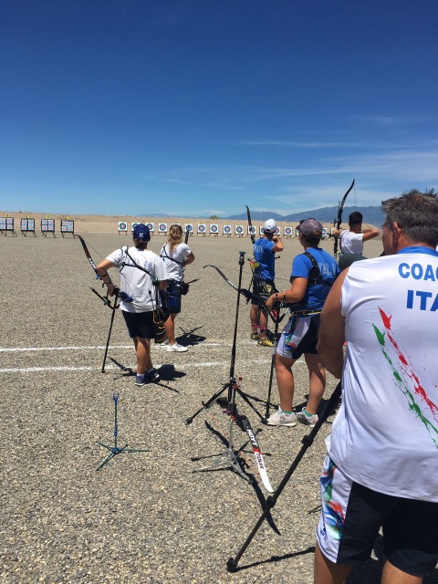 La squadra femminile arco olimpico