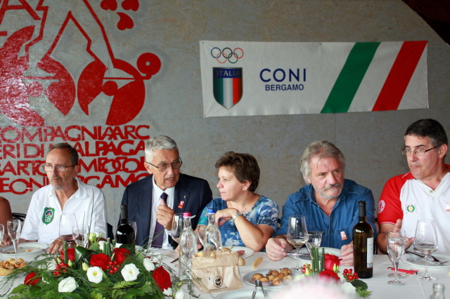 Le foto della festa con il presidente Scarzella