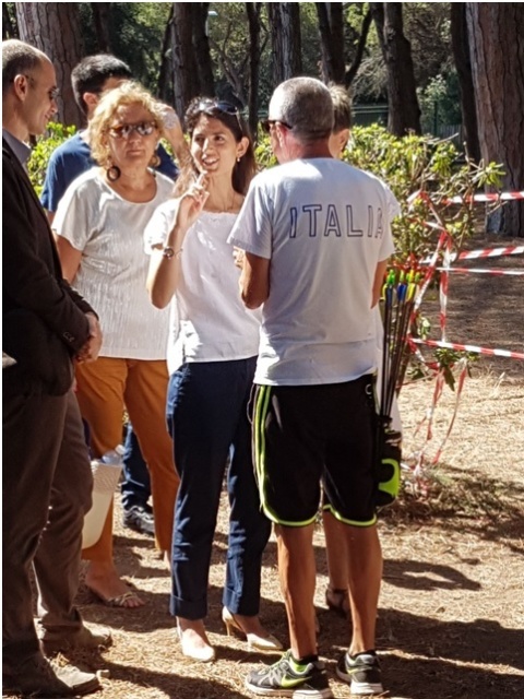 La visita di Virginia Raggi agli Educamp di Ostia