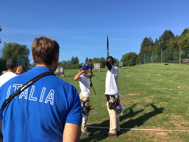 Azzurri agli Europei Campagna