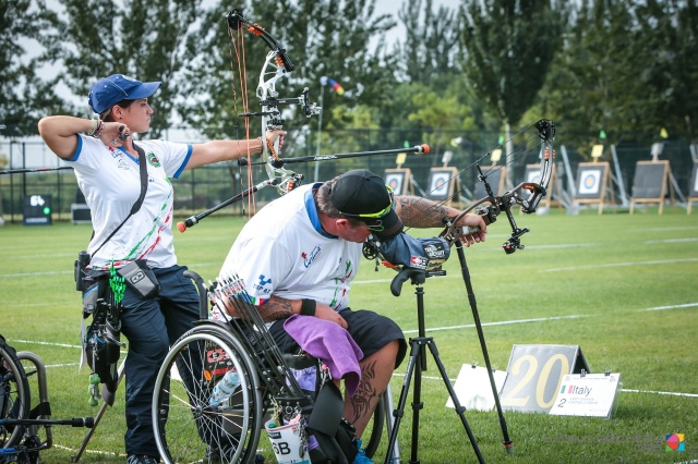 Sei finali azzurre ai Mondiali Para-Archery