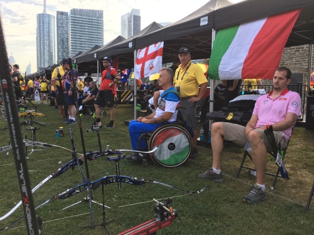 Gli azzurri a Toronto