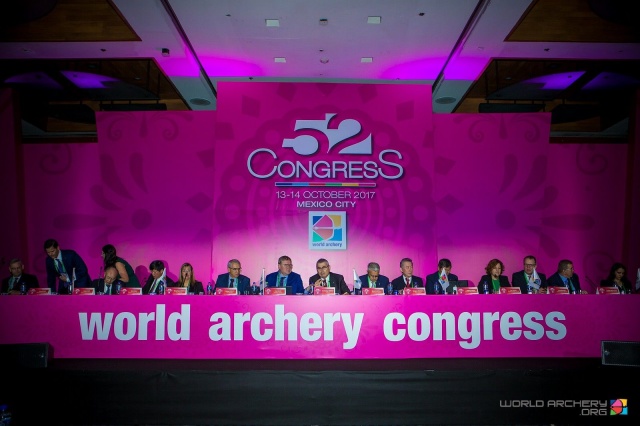 Le decisioni del Congresso World Archery
