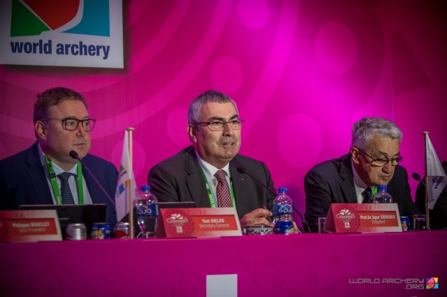 Erdener confermato presidente World Archery