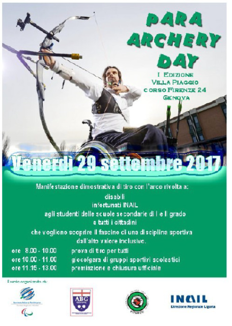 A Genova il Para-Archery Day
