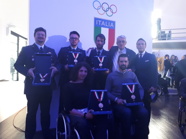 I Campioni del Mondo azzurri premiati con il Collare d'Oro