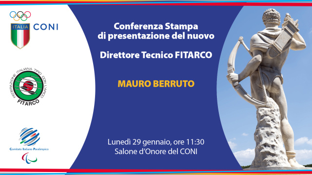 La diretta della presentazione di Mauro Berruto - Direttore Tecnico FITARCO