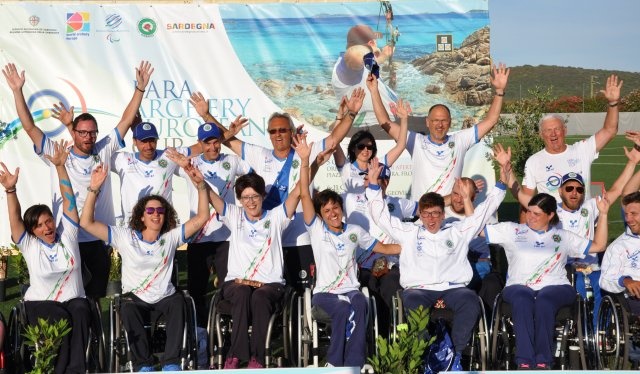 Numeri record alla Para-Archery Cup di Olbia