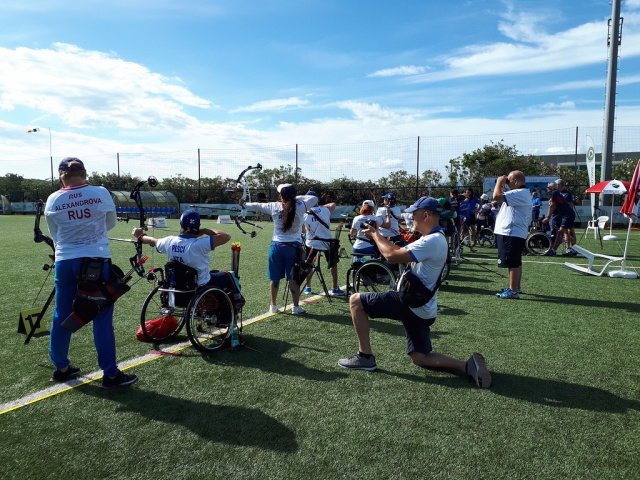 Para-Archery European Cup: brillano Simonelli, Virgilio e Cassiani