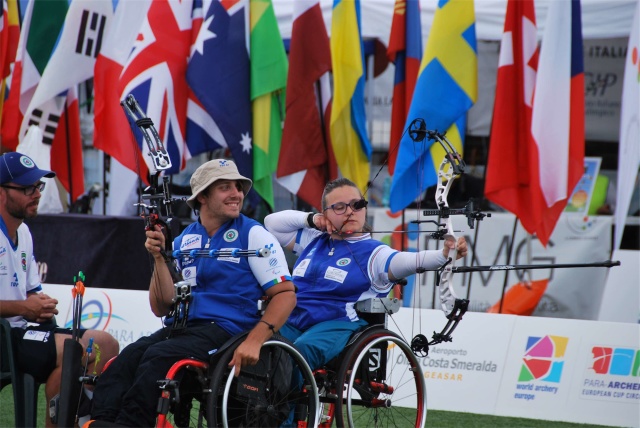 Para-Archery European Cup: otto medaglie per le squadre azzurre