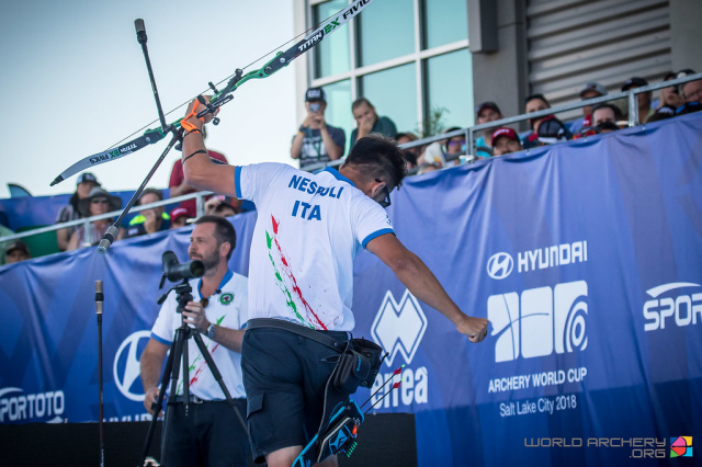 World Cup: Mauro Nespoli è d’oro