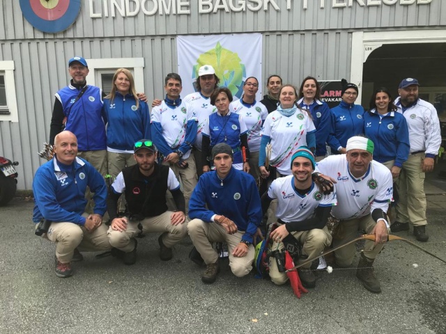 Il gruppo azzurro a Goteborg