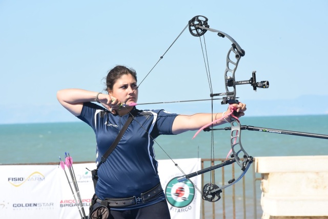 Sara Ret vince l'oro compound femminile