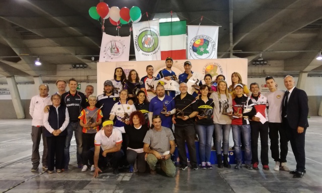 I vincitori della Coppa Italia 3D Indoor 