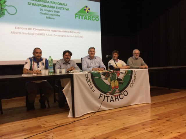 Lombardia: eletto il nuovo Consiglio Regionale FITARCO