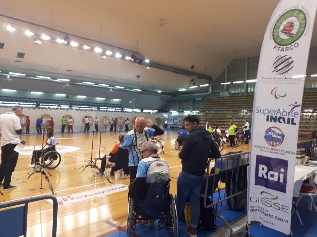 Cominciati a Pesaro i Tricolori Indoor Para-Archery