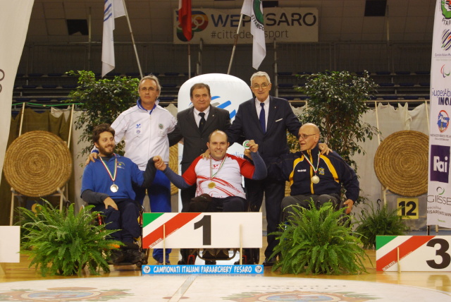 Tricolori Indoor Para-Archery: assegnati i titoli di classe. Domani gli assoluti