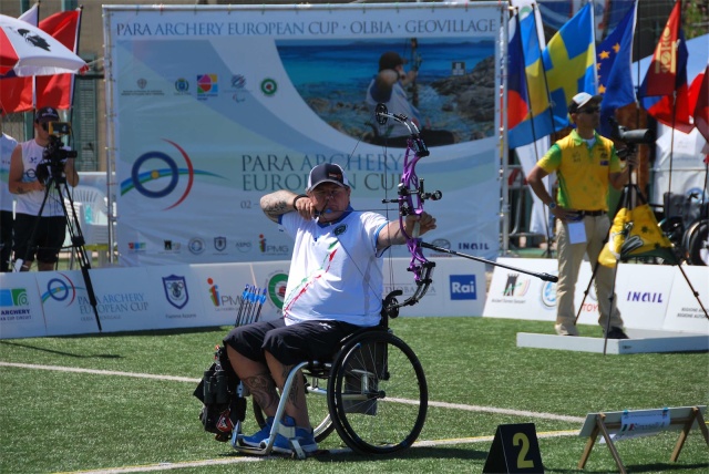 Gli azzurri per la Para-Archery European Cup di Olbia