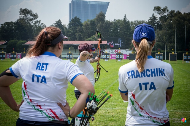 L’Italia femminile del compound qualificata ai Giochi Europei