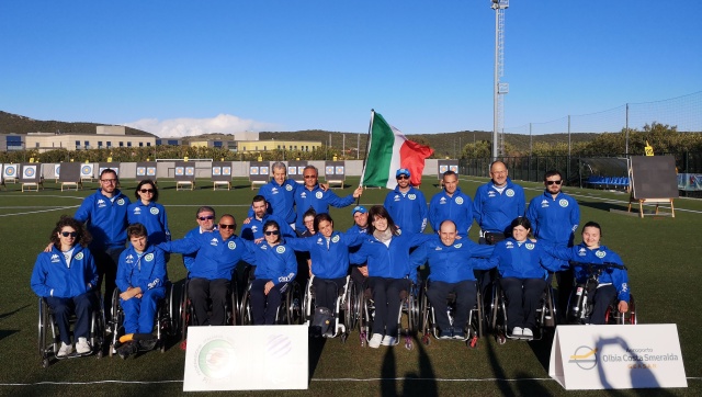 Para-Archery European Cup: oggi ad Olbia la cerimonia d’apertura