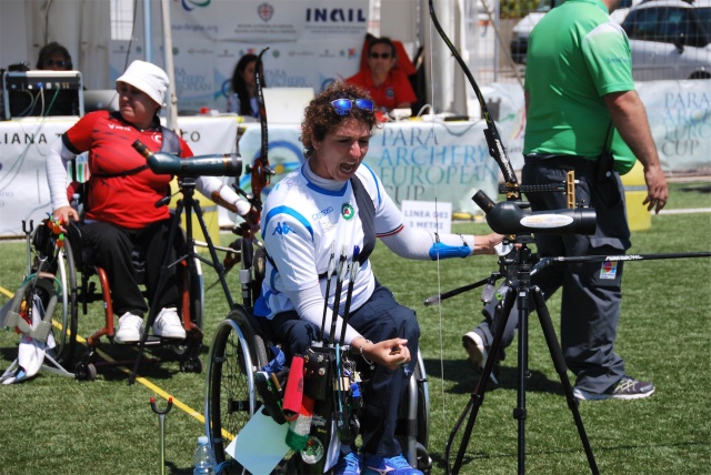 Para-Archery European Cup: Mijno, Simonelli e Pellizzari in finale per l’oro