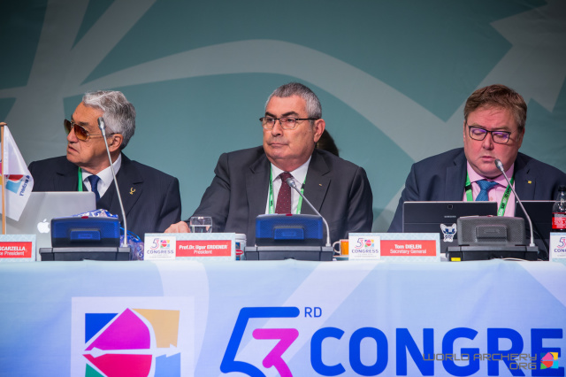 Congresso World Archery: Scarzella confermato Vicepresidente Vicario