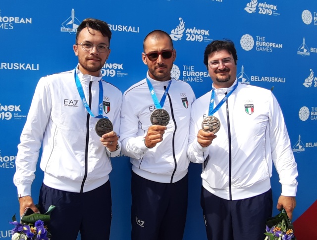 Giochi Europei: gli azzurri dell’olimpico di bronzo