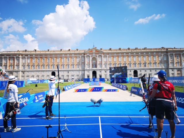 Universiadi 2019: i podi dell’arco olimpico