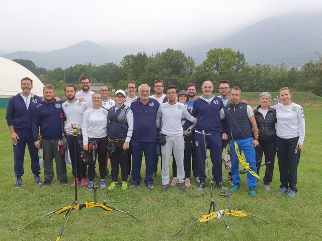 Gli azzurri dell’olimpico in raduno a Cantalupa