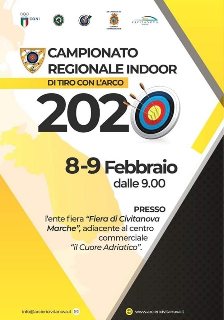 Marche: ai Regionali Indoor arco e pallavolo si uniscono