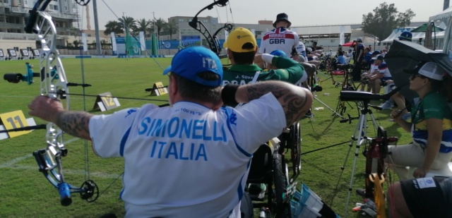 Fazza Para-Archery Tournament: Mijno e Simonelli primi dopo le qualifiche