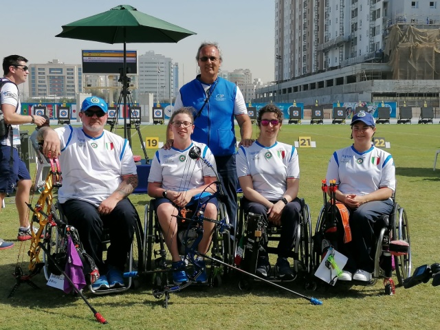 Fazza Para-Archery Tournament: quattro finali individuali per gli azzurri