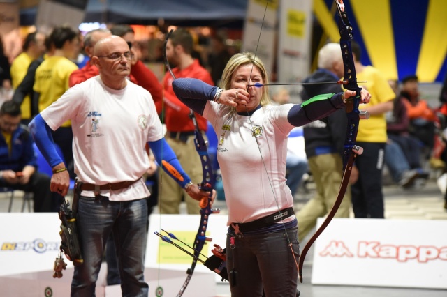 Daniele Braglia e Marilena Lorenzi oro arco nudo