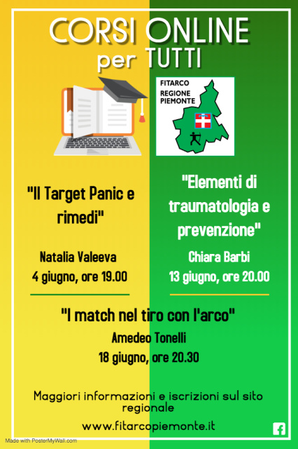 Piemonte: seminario on line con Chiara Barbi