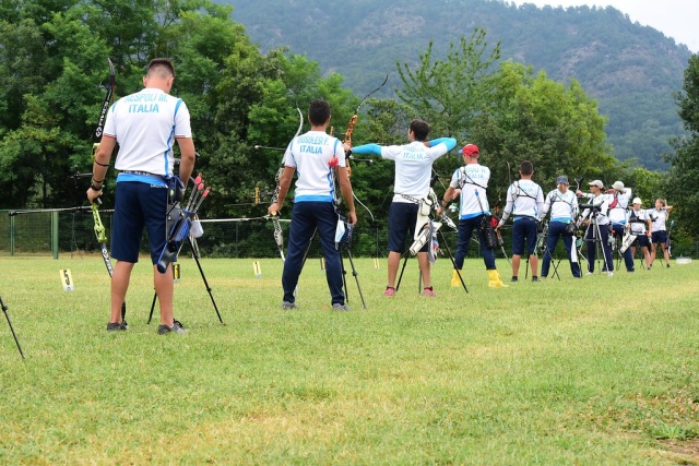 Gli azzurri tornano in raduno a Cantalupa