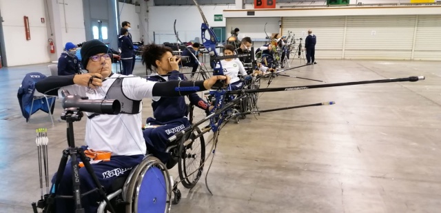 La Nazionale Para-Archery in raduno a Padova