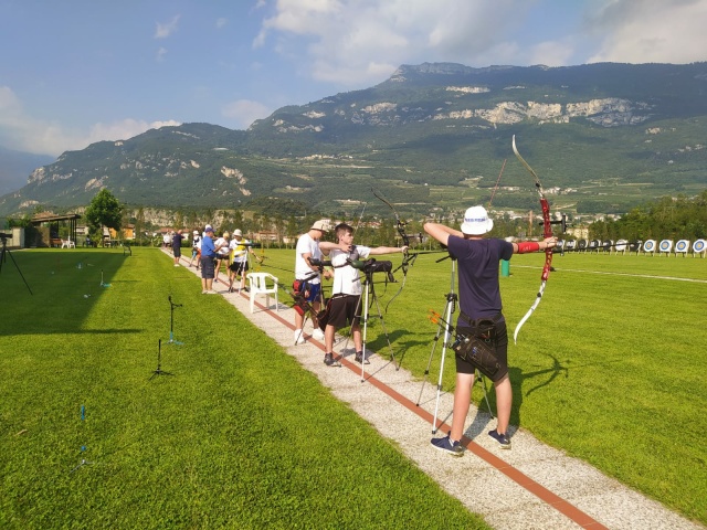 A Rovereto raduno giovanile Arco Olimpico