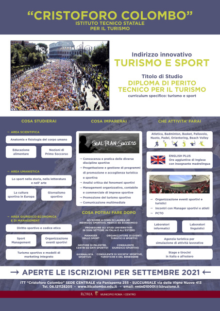 Progetto integrato per il turismo sportivo con il CR Lazio
