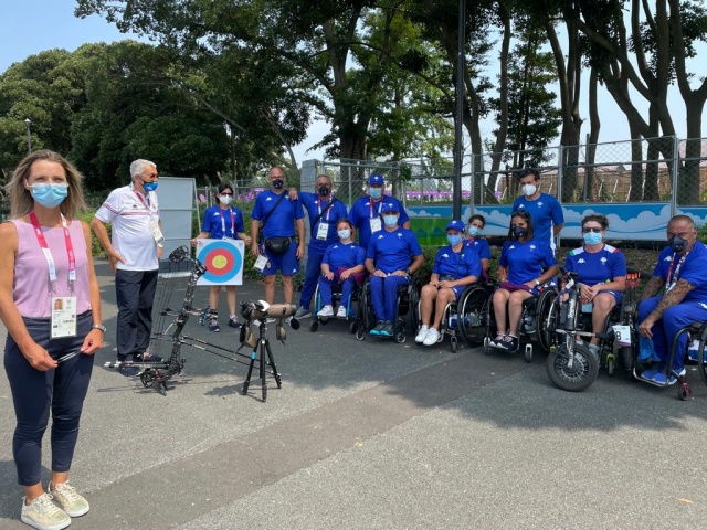 Giochi Paralimpici: Vezzali dagli azzurri. Domani Sarti e il misto compound