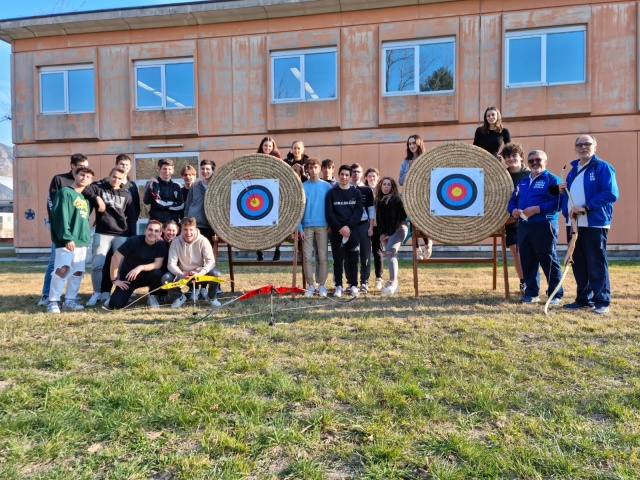 Friuli Venezia Giulia: promozione al liceo. Corso di tiro con l'arco
