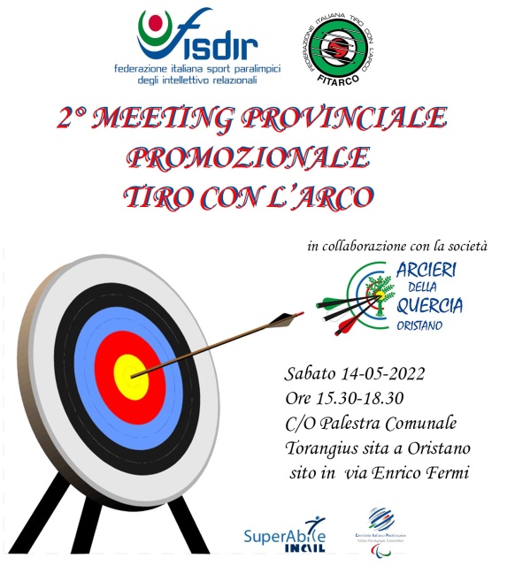 Sardegna: II° Meeting Provinciale Promozionale Fitarco Fisdir