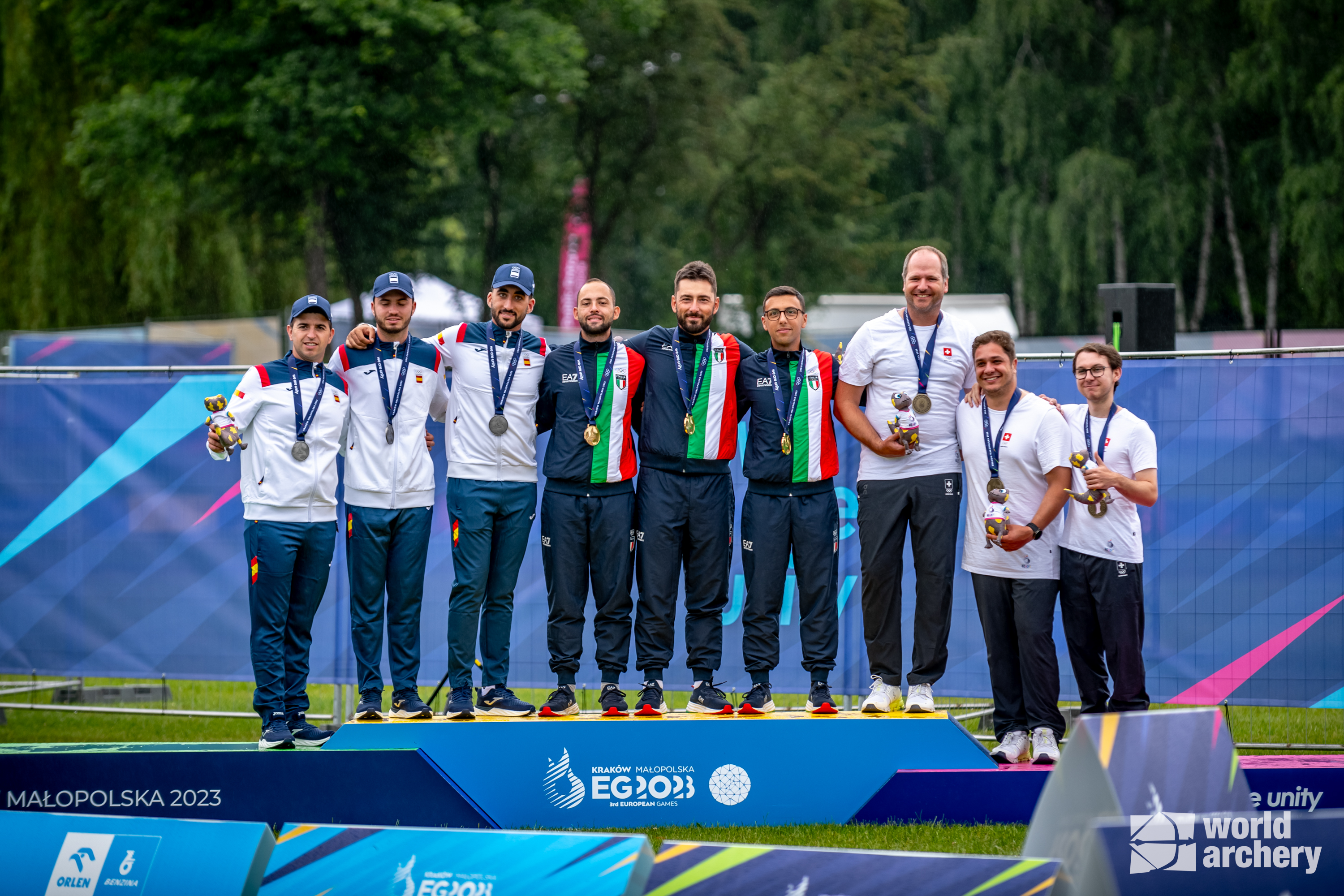 Giochi Europei: oro e bronzo per le squadre azzurre