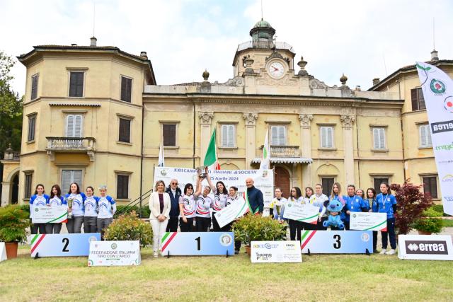 il podio femminile