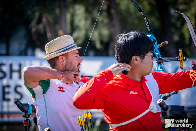 World Cup: azzurri avanti nell'olimpico, squadre compound eliminate