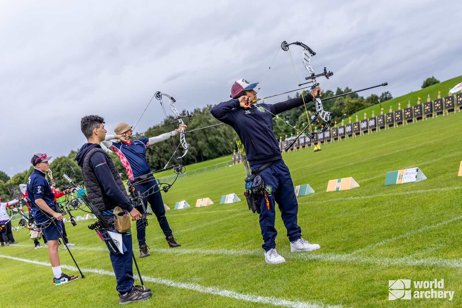 ​Mondiali Giovanili: Allievi compound quarti a squadre